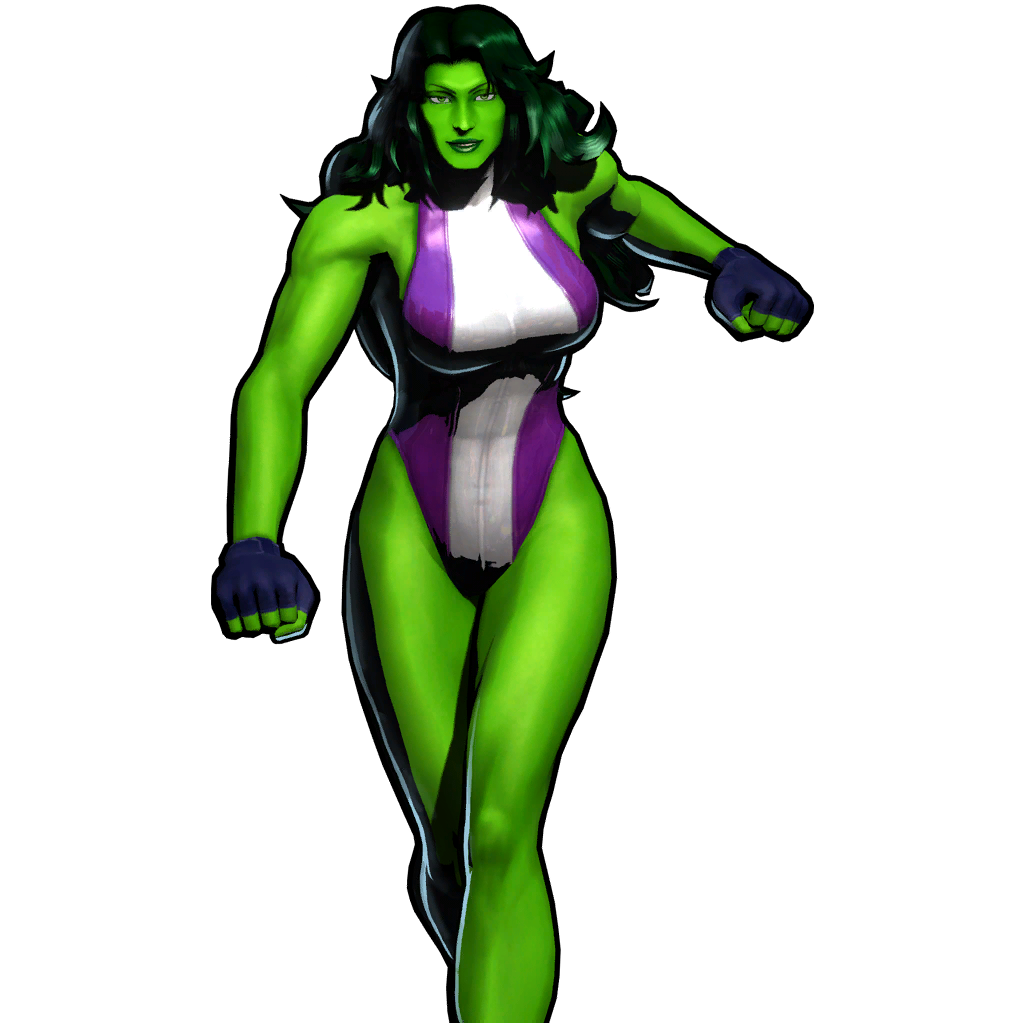 She Hulk Png Transparent (black, white, olive)