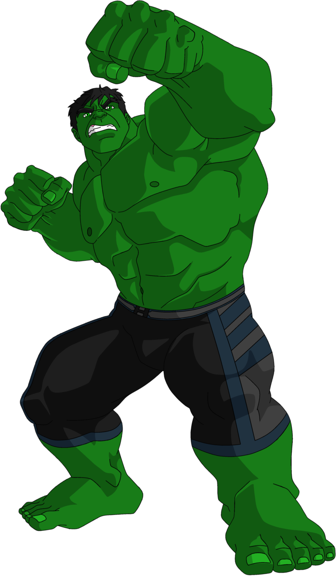 The Incredible Hulk Png Hd (black, green)