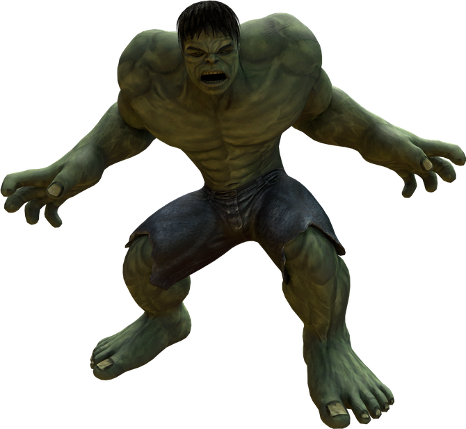 The Incredible Hulk Png Isolated File (black)