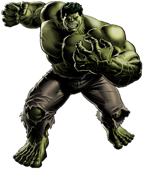 The Incredible Hulk Png Isolated Photo (black, white)