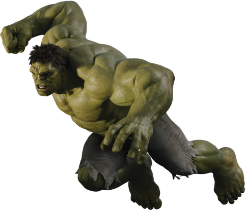 The Incredible Hulk Png (black)