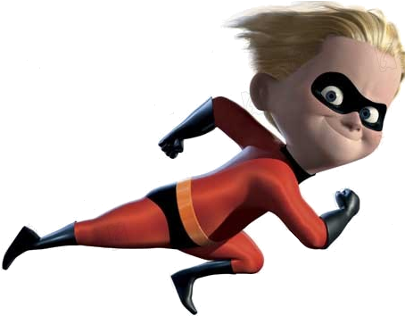 The Incredibles No Background (black)