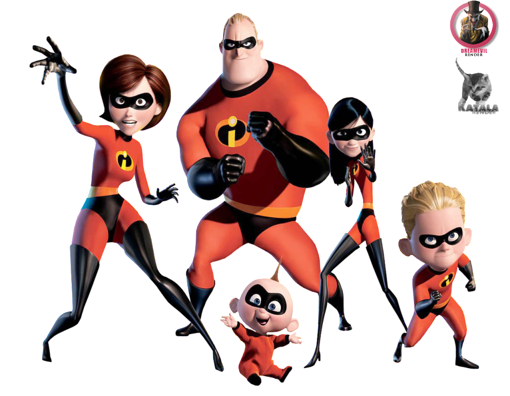 The Incredibles Png Free Image (black, gray, white, silver)