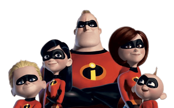 The Incredibles Png Images (black, gray)