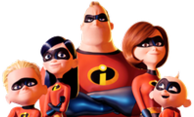 The Incredibles (beige, black, pink)