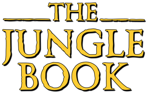 The Jungle Book Background Png (gold, black, white)