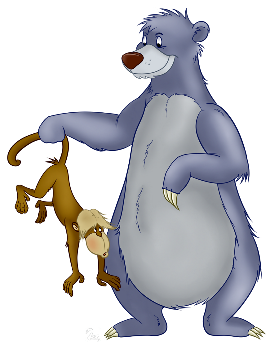 The Jungle Book Png Image File (gray, white, silver)