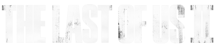 The Last Of Us Logo Png Pic (black, white)