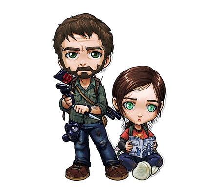 The Last Of Us Png Transparent (black)