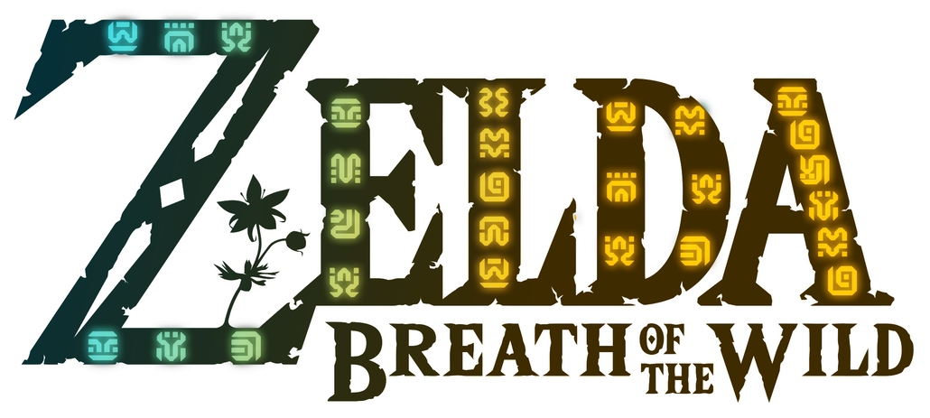 The Legend Of Zelda Breath Of The Wild Logo Png Hd Isolated (black, gray, silver, white)