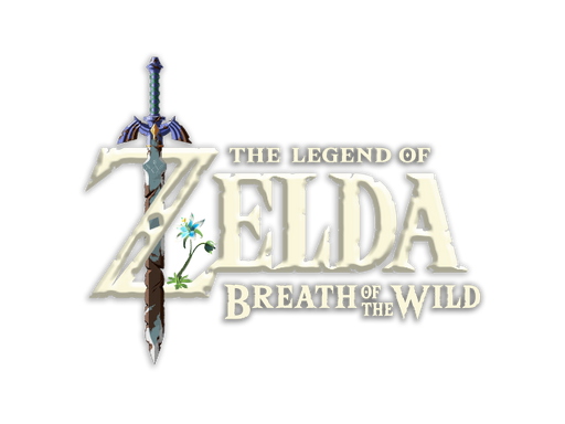 The Legend Of Zelda Breath Of The Wild Logo Png Isolated File (black, gray, beige)