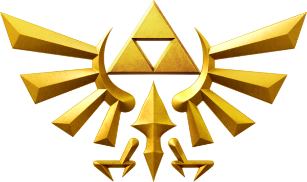 The Legend Of Zelda Breath Of The Wild Logo Png Pic (black)