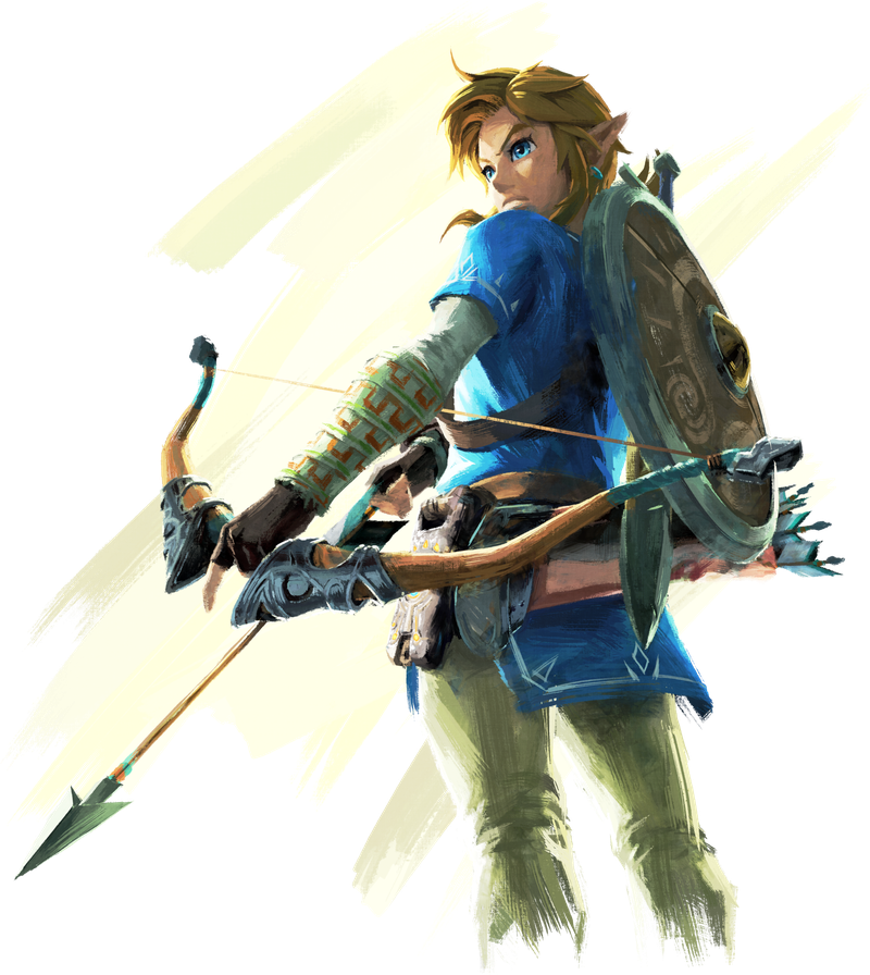 The Legend Of Zelda Breath Of The Wild Png Pic (black, beige, white)