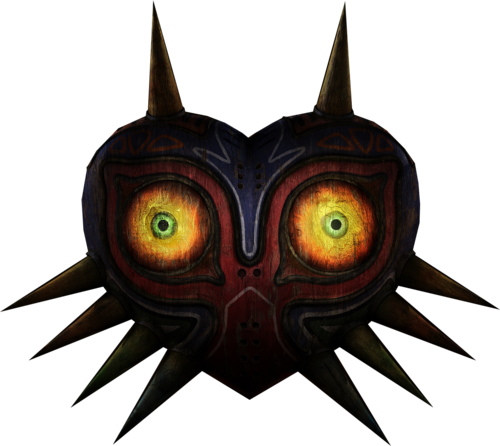 The Legend Of Zelda Majoras Mask Download Png Image (black)