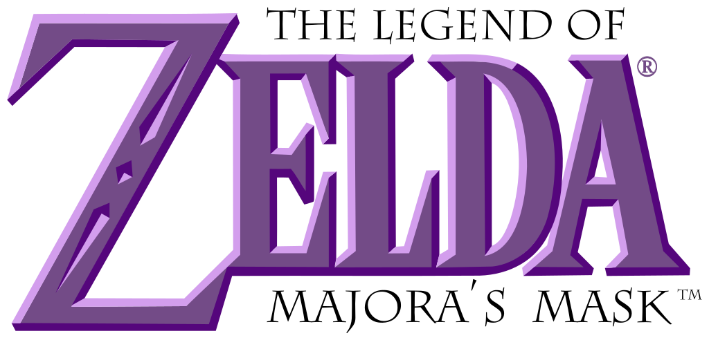 The Legend Of Zelda Majoras Mask Logo Png Pic (black, gray)