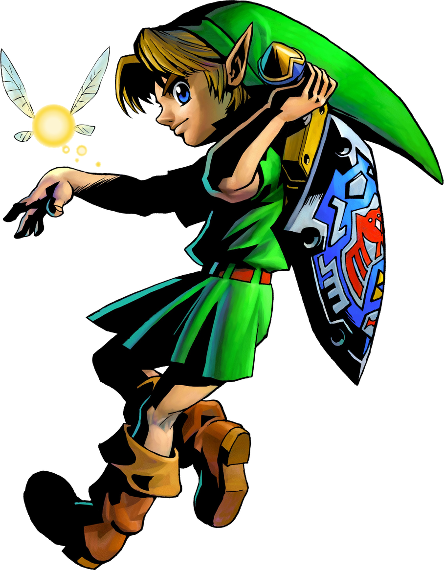 The Legend Of Zelda Majoras Mask Png Hd (black)