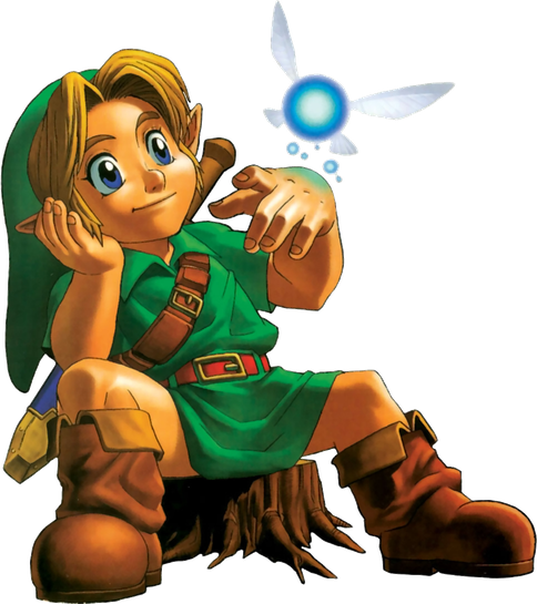 The Legend Of Zelda Ocarina Of Time Download Png Image (black, chocolate)