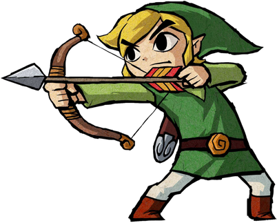 The Legend Of Zelda The Wind Waker Png Photo (black, green)