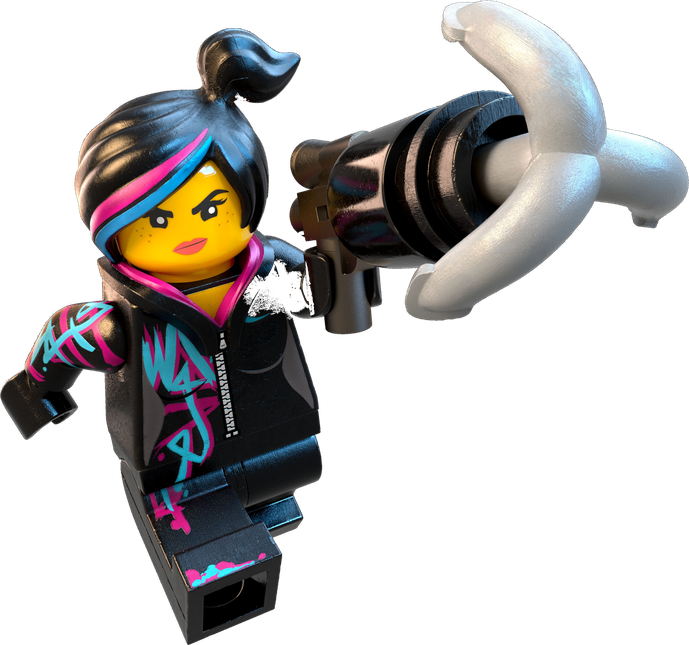 The Lego Movie Toy Png Image (black)