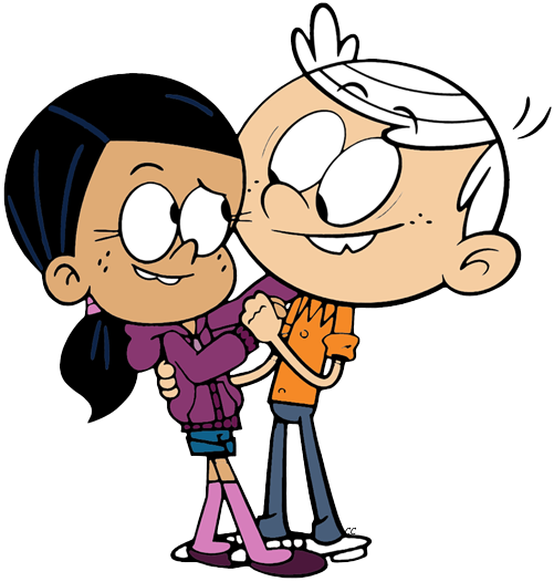 The Loud House Png Picture (black, pink, purple, salmon, white)