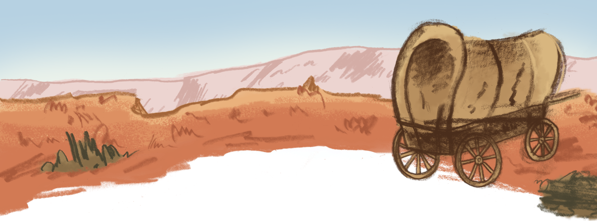 The Oregon Trail Png Hd (black, silver, salmon)