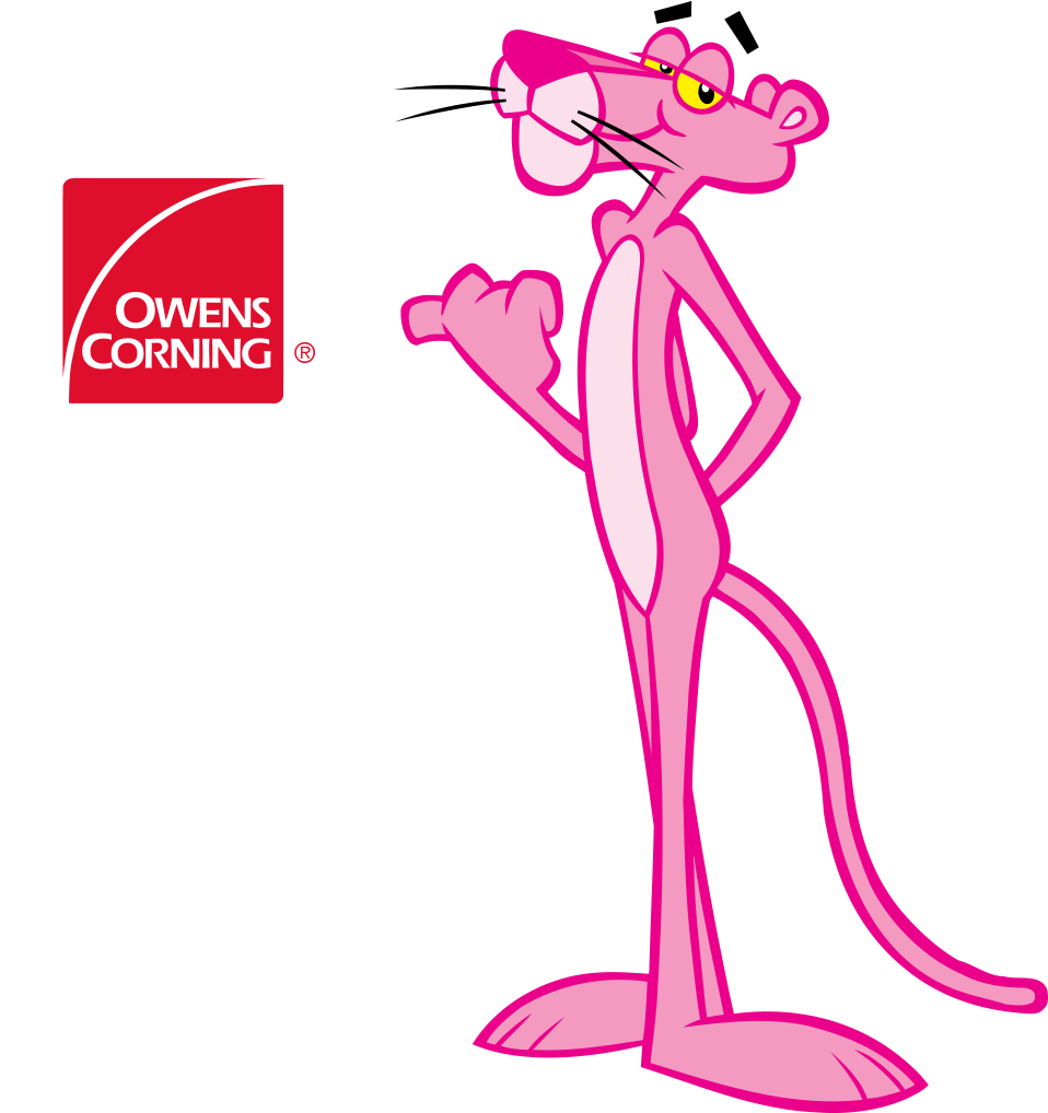 The Pink Panther Png Isolated Hd (plum, black, red, lavender)