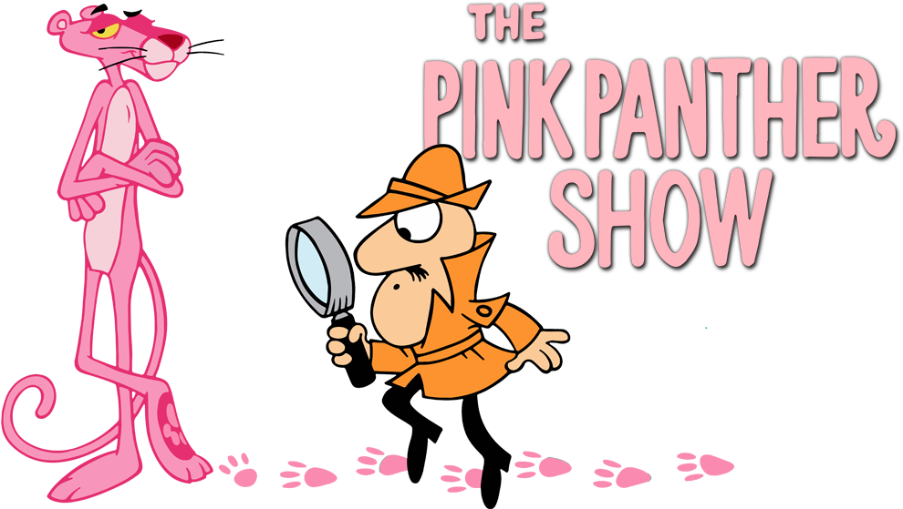 The Pink Panther Png Isolated Photo (black, pink)