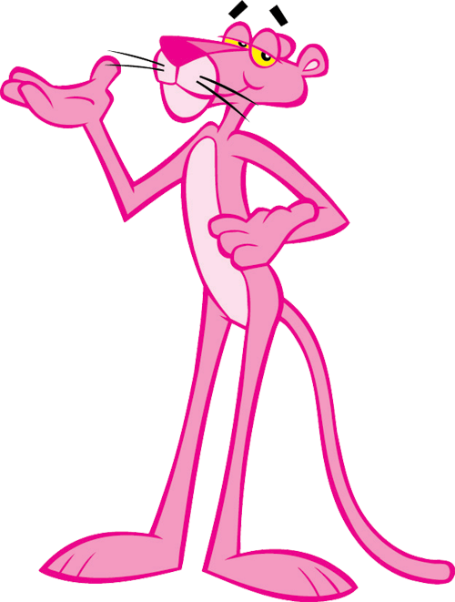 The Pink Panther Png Photos (plum, black, pink, lavender)