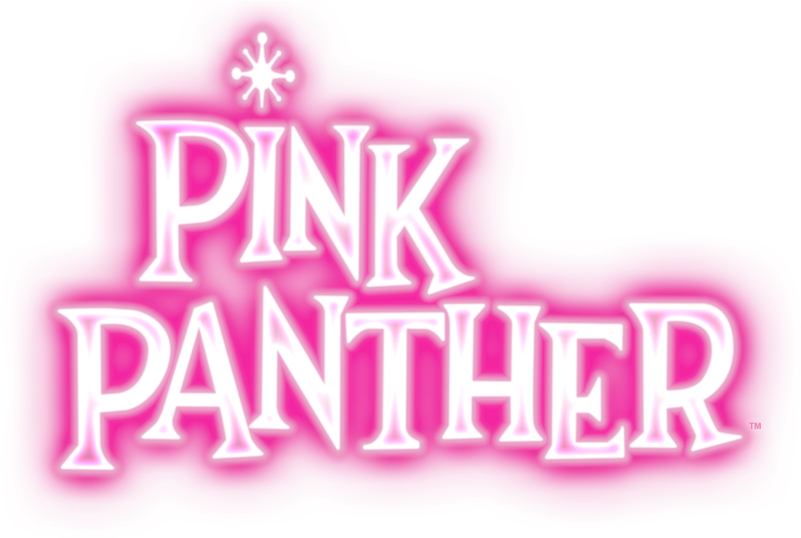 The Pink Panther Png (black, salmon, white)