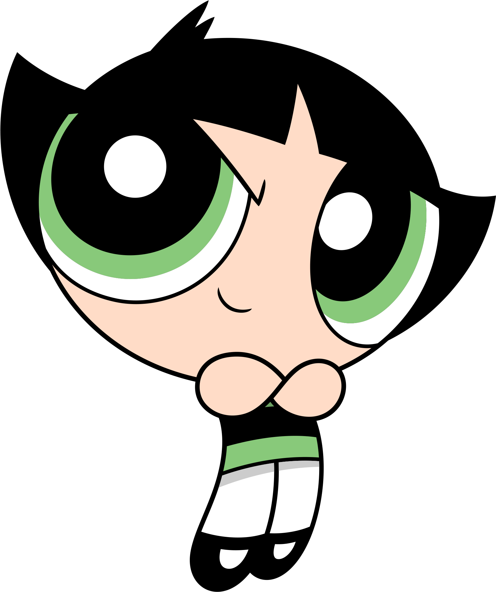 The Powerpuff Girls Png Isolated Photos (beige, black, gray, pink, white)