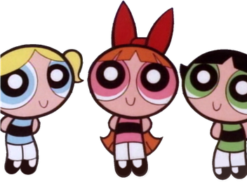 The Powerpuff Girls Png (black, pink, lavender)