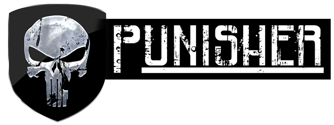 The Punisher Png Clipart (black, gray, lavender, white)