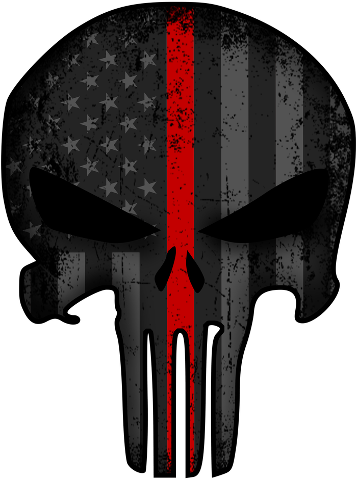 The Punisher Png Isolated Pic (black)