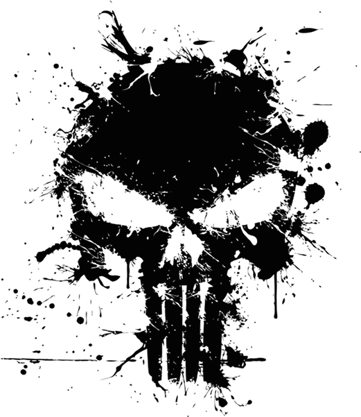 The Punisher Png (black)