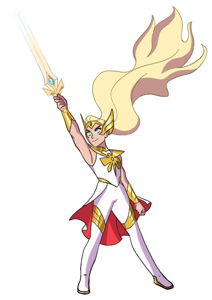 She Ra And The Princesses Of Power Png Transparent (black, salmon, beige, white)