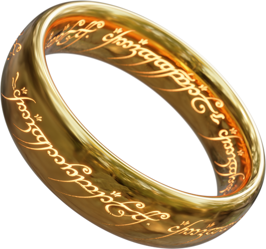 The Ring Png Transparent (olive, black)