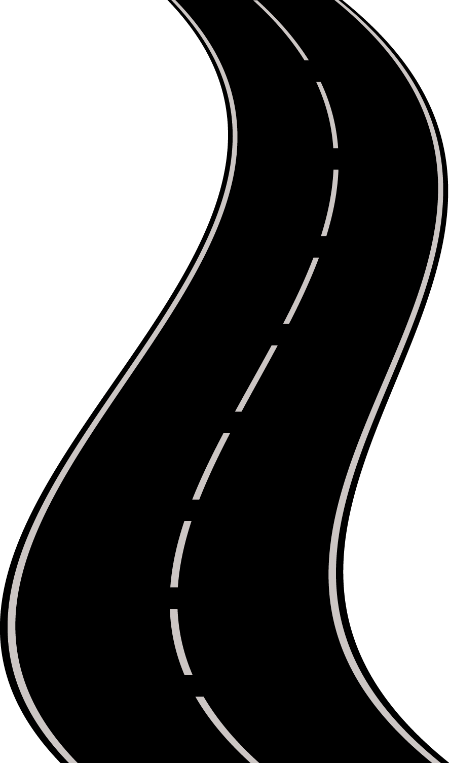 The Road Download Png Image (black, white)