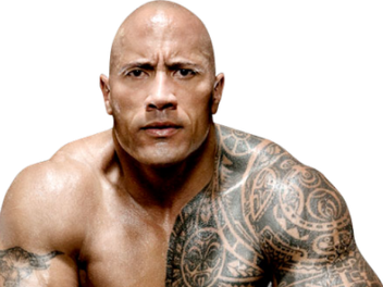 The Rock Png Hd Isolated (black)