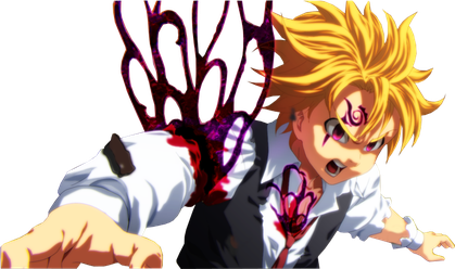 The Seven Deadly Sins Meliodas Png Picture (black, beige, white)