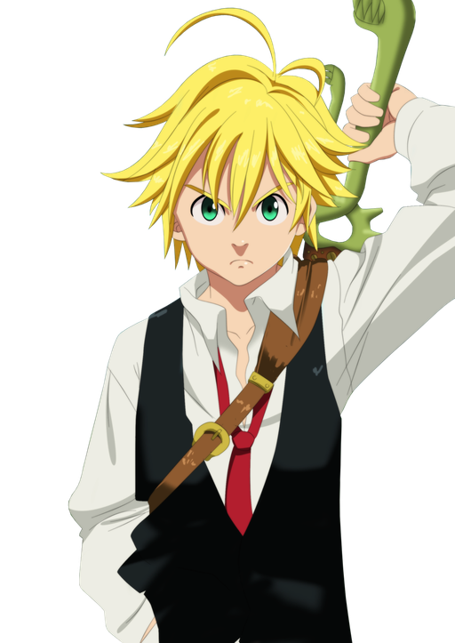 The Seven Deadly Sins Meliodas Png Transparent Image (pink, black, silver, beige)