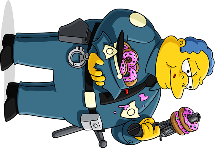 The Simpsons Png Image (navy, indigo, black, gold, teal)