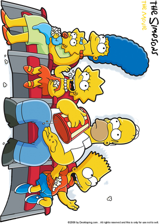 The Simpsons Png Photos (black, gray, gold, white, teal)