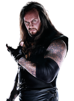 The Undertaker Transparent Background (black)