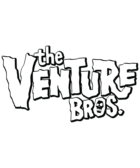 The Venture Bros Png Isolated Image (black, lavender, white)