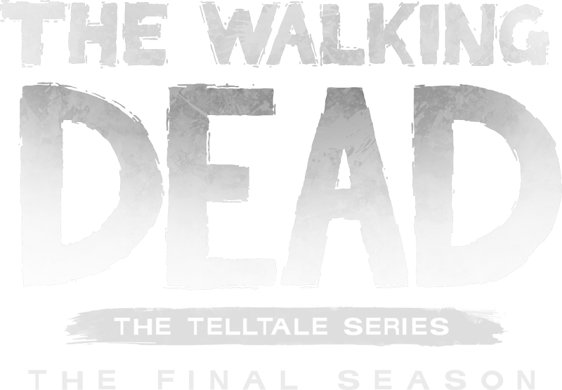 The Walking Dead Game Logo Download Png Image (lavender)