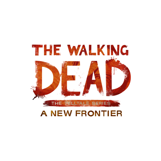 The Walking Dead Game Logo Png Clipart (black)