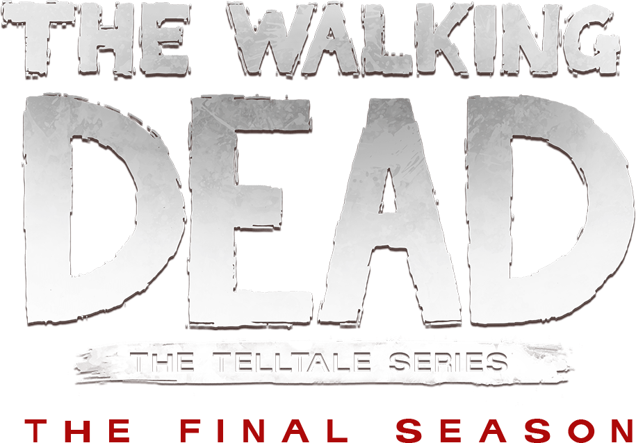 The Walking Dead Game Logo Png Free Download (gray, white)