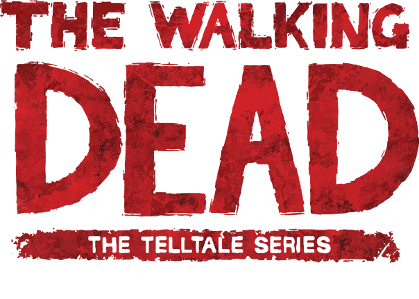 The Walking Dead Game Logo Png Hd Isolated (maroon, black, white)