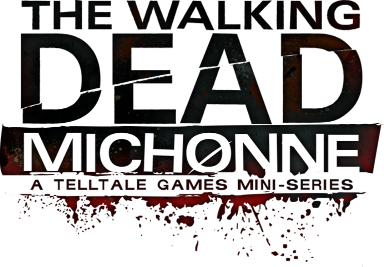 The Walking Dead Game Logo Png Isolated File (black)