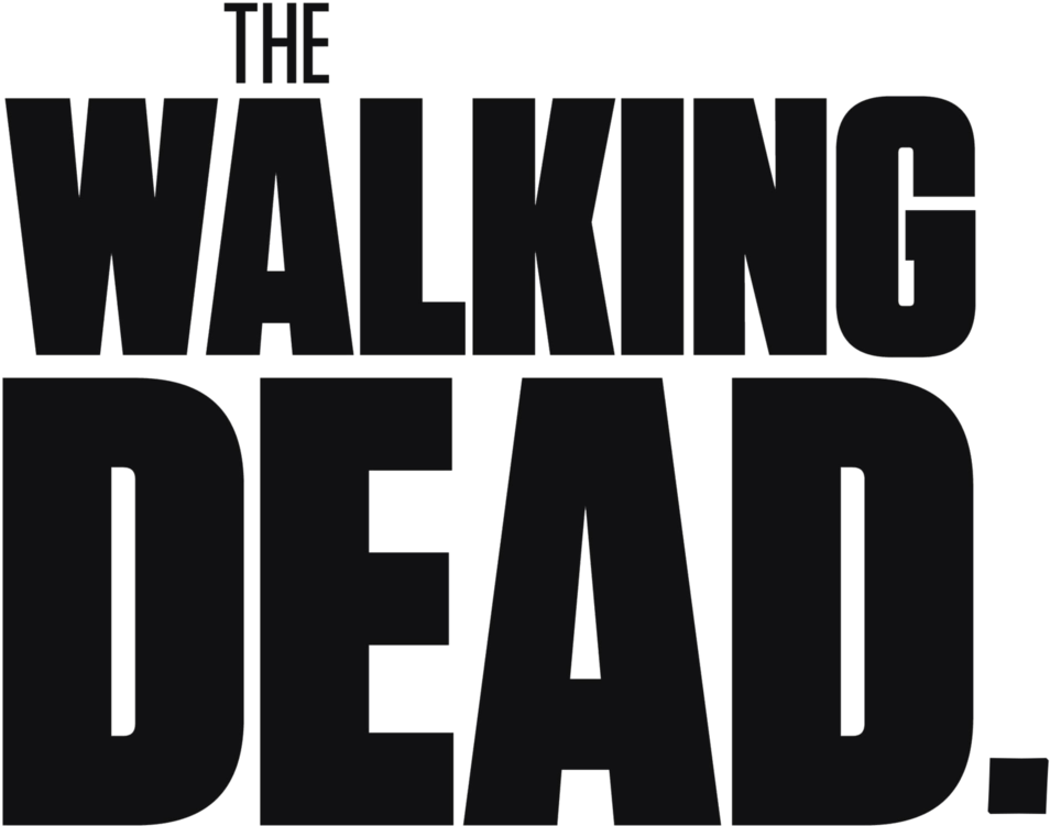 The Walking Dead Png File (black)